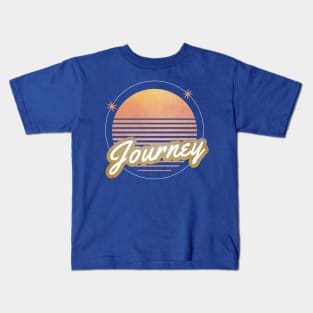 journey ll 80s moon Kids T-Shirt